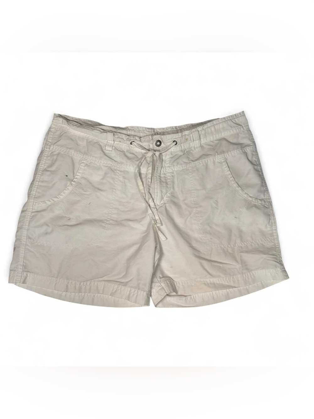 Columbia Sportswear White Hiking Fishing Outdoor Shorts Woman’s Size M